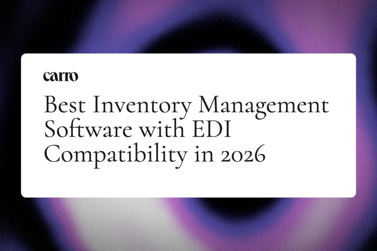 Best Inventory Management Software with EDI Compatibility in 2026