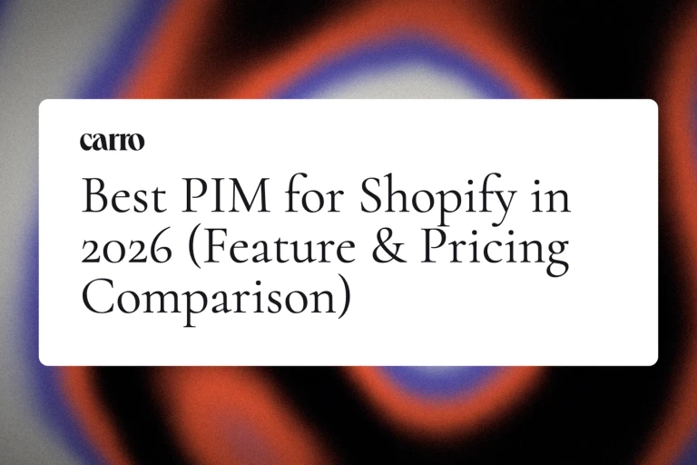 Best PIM for Shopify in 2026 (Feature & Pricing Comparison)