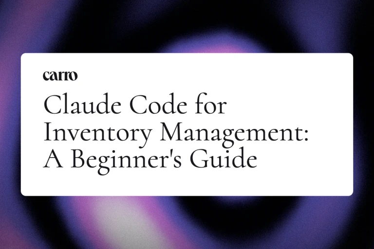 Claude Code for Inventory Management: A Beginner's Guide
