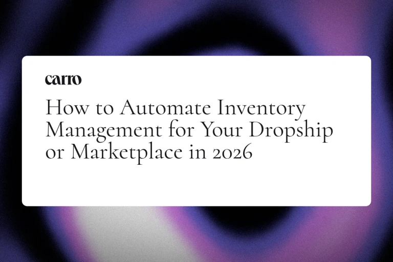 How to Automate Inventory Management for Your Dropship or Marketplace in 2026