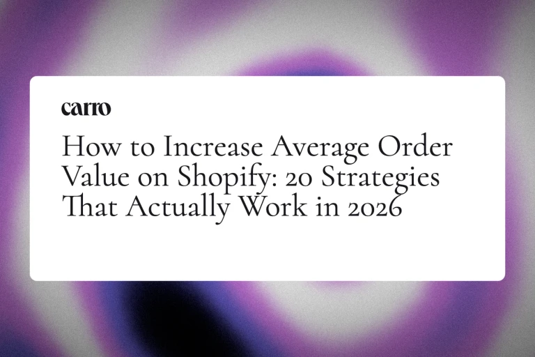 How to Increase Average Order Value on Shopify: 20 Strategies That Actually Work in 2026